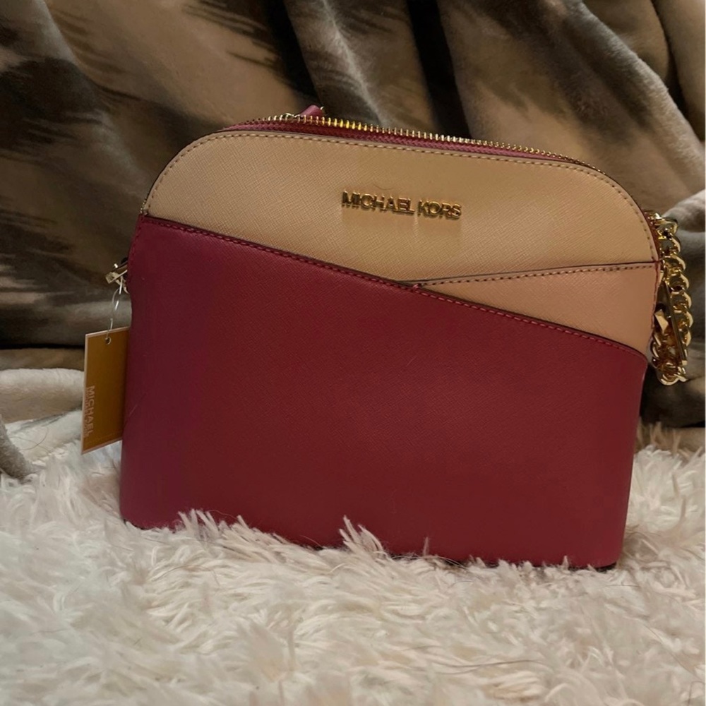 Dome style MK cross body, new with tags
